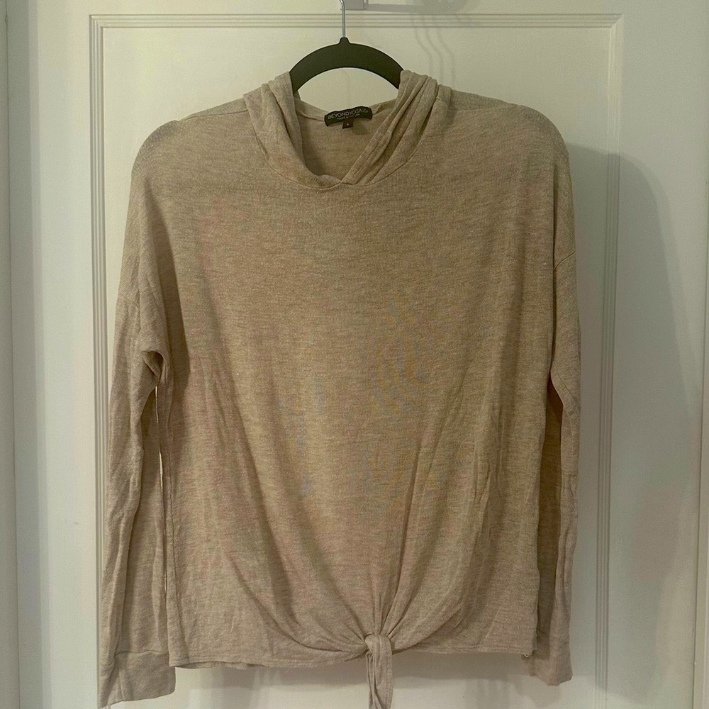 Beyond Yoga Tan Sweater